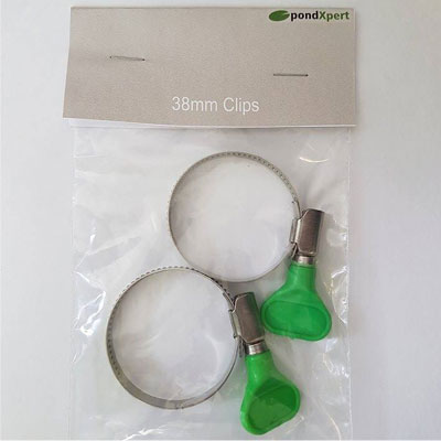 38mm Clips - Green Tab - Quad Pack